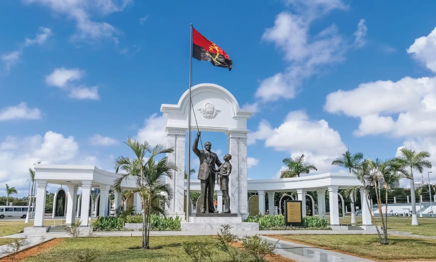 Paisaje de la Ciudad de Angola